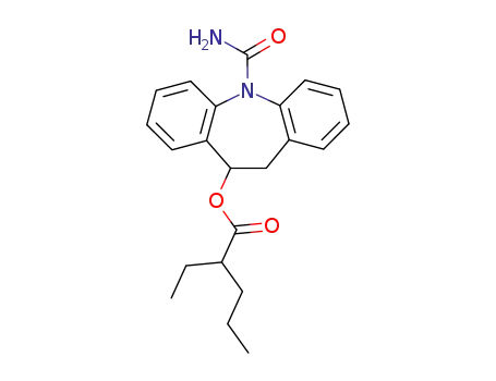 2-ethyl-pentanoic acid 5-carbamoyl-10,11-dihydro-5H-dibenzo[b,f]azepin-10-yl ester