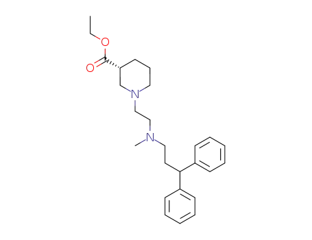 (R)-1-(2-(N-(3,3-diphenyl-1-propyl)-N-methylamino)ethyl)-3-piperidinecarboxylic acid ethyl ester