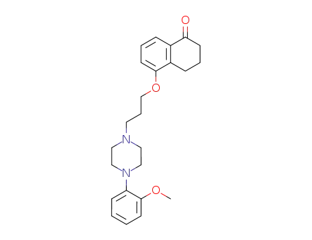5-{3-[4-(2-methoxy-phenyl)-piperazin-1-yl]-propoxy}-3,4-dihydro-2H-naphthalen-1-one