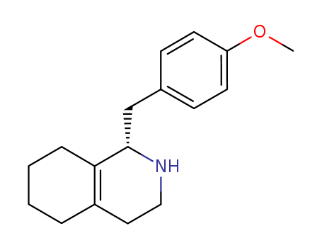 Isoquinoline,1,2,3,4,5,6,7,8-octahydro-1-[(4-methoxyphenyl)methyl]-, (1S)-