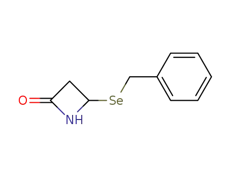 Molecular Structure of 359865-70-6 (2-Azetidinone, 4-[(phenylmethyl)seleno]-)