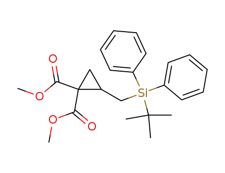 dimethyl 2-((tertbutyldiphenylsilyl)methyl)cyclopropane-1,1-dicarboxylate