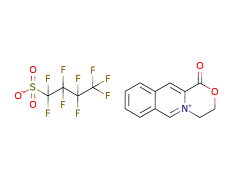 1-oxo-3,4-dihydro-1H-2-oxa-4a-azonia-anthracene; 1,1,2,2,3,3,4,4,4-nonafluoro-butane-1-sulfonate