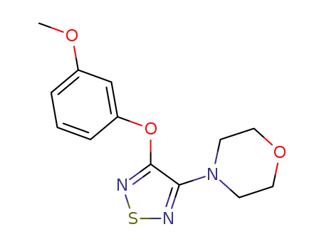 4-[4-(3-methoxy-phenoxy)-[1,2,5]thiadiazol-3-yl]-morpholine