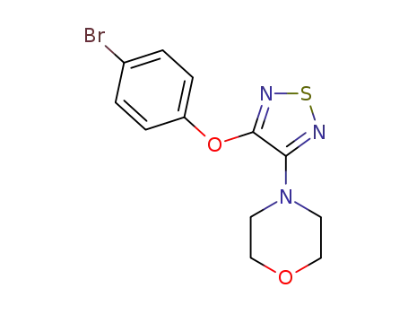 4-[4-(4-bromo-phenoxy)-[1,2,5]thiadiazol-3-yl]-morpholine