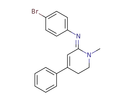 2-(4-bromophenylimino)-1-methyl-4-phenyl-1,2,5,6-tetrahydropyridine