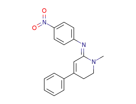 1-methyl-2-(4-nitrophenylimino)-4-phenyl-1,2,5,6-tetrahydropyridine