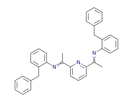 2,6-bis[1-(2-benzylphenylimino)ethyl]pyridine