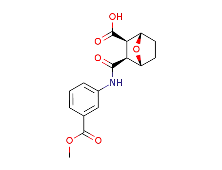 (1S,2R,3S,4R)-3-(3-Methoxycarbonyl-phenylcarbamoyl)-7-oxa-bicyclo[2.2.1]heptane-2-carboxylic acid