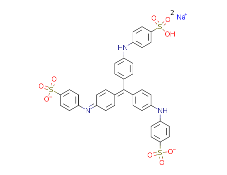 Benzenesulfonic acid,aminomethyl[[4-[(sulfophenyl)amino]phenyl][4-[(sulfophenyl)imino]-2,5-cyclohexadien-1-ylidene]methyl]-,sodium salt (1:2)