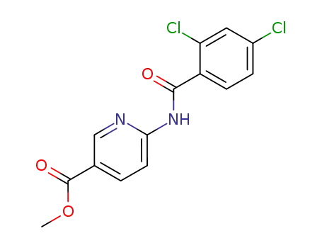 6-(2,4-dichlorobenzoylamino)nicotinic acid methyl ester