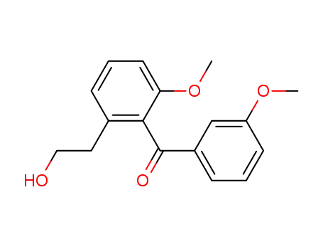 [2-(2-hydroxy-ethyl)-6-methoxy-phenyl]-(3-methoxy-phenyl)-methanone