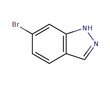 Molecular Structure of 79762-54-2 (6-Bromoindazole)