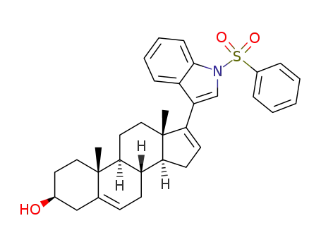 17-[1'-(phenylsulfonyl)-3'-indolyl]androsta-5,16-dien-3β-ol