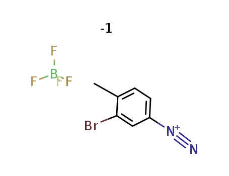 3-bromo-4-methylbenzenediazonium tetrafluoroborate