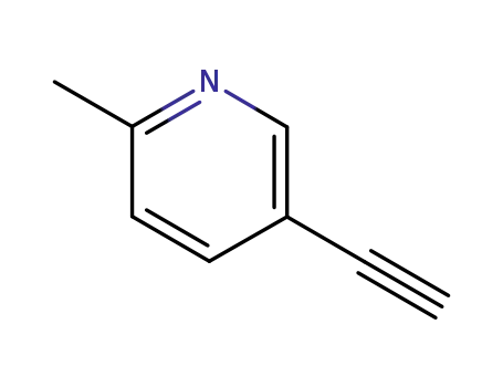 Molecular Structure of 1945-85-3 (5-ethynyl-2-Methylpyridine)