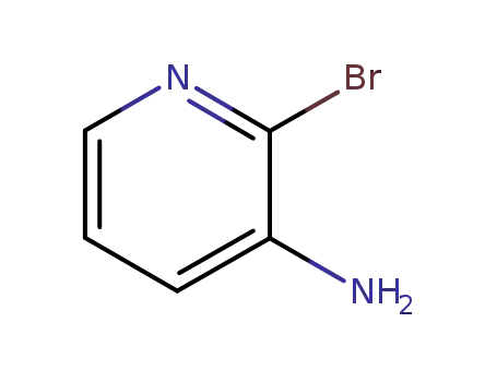 Molecular Structure of 39856-58-1 (3-Amino-2-bromopyridine)