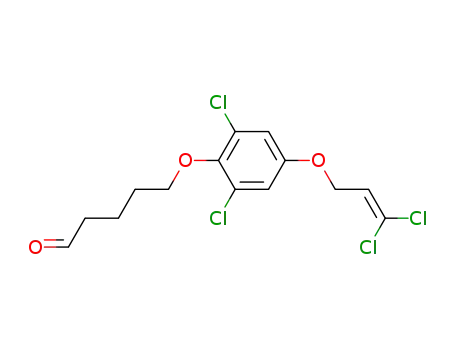 5-(2,6-dichloro-4-(3,3-dichloro-2-propenyloxy)phenoxy)pentanal