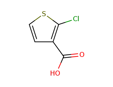 Molecular Structure of 53935-71-0 (2-Chlorothiophene-3-carboxylic acid)