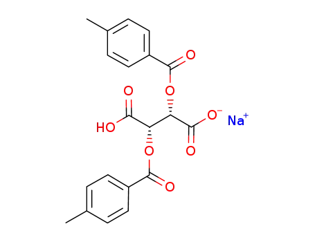 (+)-(S,S)-D-O,O'-di-p-toluoyltartaric acid monosodium salt