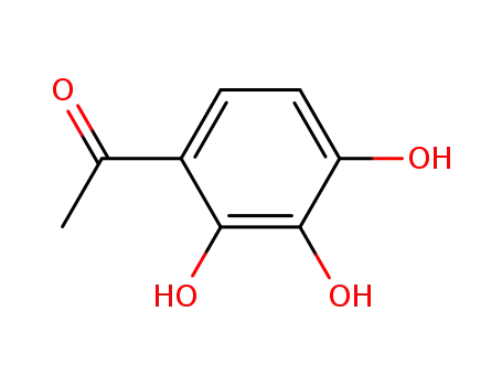 Molecular Structure of 528-21-2 (2',3',4'-TRIHYDROXYACETOPHENONE)