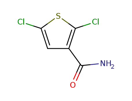 2,5-dichloro-thiophene-3-carboxylic acid amide