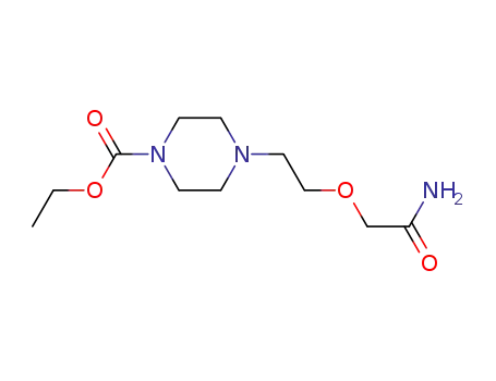ethyl 4-(2-carbamoylmethoxyethyl)piperazine-1-carboxylate