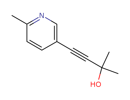 3-Butyn-2-ol, 2-methyl-4-(6-methyl-3-pyridinyl)- (9CI) cas  52535-35-0