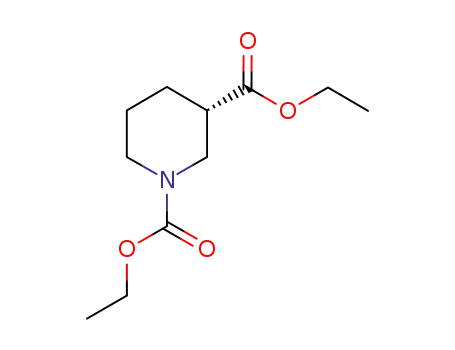 ethyl N-carbethoxy-piperidine-3S-carboxylate