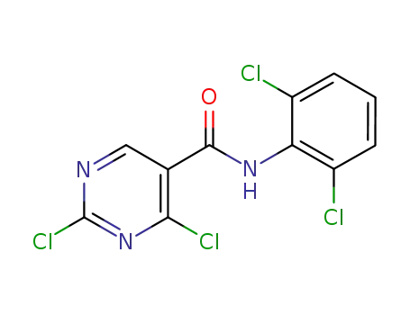2,4-dichloro-N-(2,6-dichlorophenyl)pyrimidine-5-carboxamide