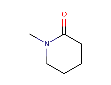 Molecular Structure of 931-20-4 (1-METHYL-2-PIPERIDONE)