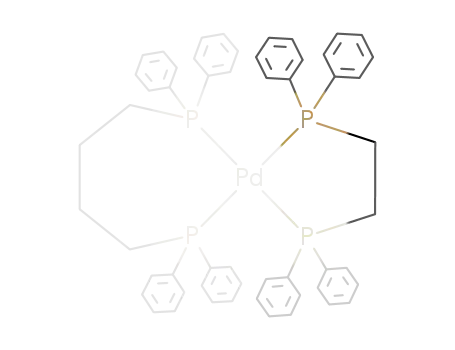 {Pd(1,2-bis(diphenylphosphino)ethane)(1,4-bis(diphenylphosphino)butane)}