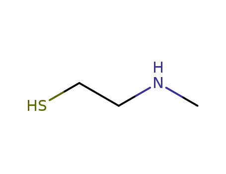 Molecular Structure of 10061-40-2 (2-(Methylamino)ethanethiol)