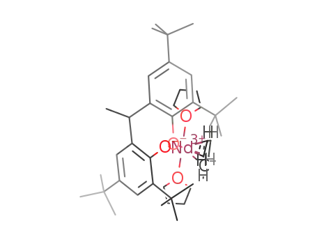 [(η5-C5H5)Nd(2,2'-ethylidene-bis(4,6-di-tert-butylphenoxo))(THF)2]