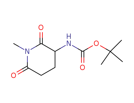 tert-butyl N-(1-methyl-2,6-dioxopiperidin-3-yl)carbamate
