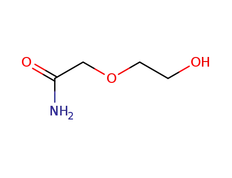 Molecular Structure of 123-85-3 (2(2-HYDROXYETHOXY)ACETAMIDE)