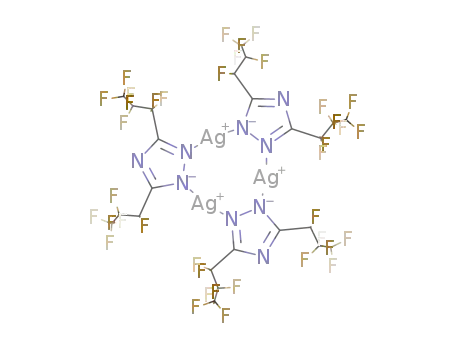 [tris{3,5-bis(heptafluoropropyl)-1,2,4-triazolatosilver(I)}]