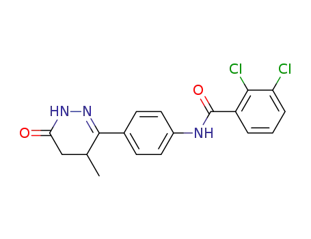 2,3-dichloro-N-(4-(4-methyl-6-oxo-1,4,5,6-tetrahydropyridazin-3-yl)phenyl)benzamide
