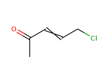 Molecular Structure of 61170-81-8 (3-Penten-2-one, 5-chloro-)
