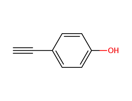 Molecular Structure of 2200-91-1 (4-ETHYNYL-PHENOL)