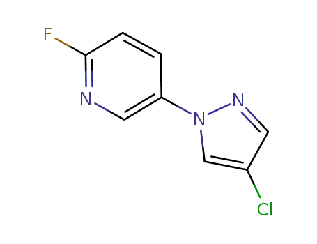 5-(4-chloro-1H-pyrazol-1-yl)-2-fluoropyridine
