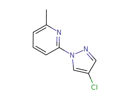 2-(4-chloro-1H-pyrazol-1-yl)-6-methylpyridine