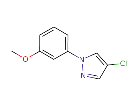 4-chloro-1-(3-methoxyphenyl)-1H-pyrazole