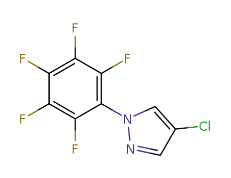 4-chloro-1-(perfluorophenyl)-1H-pyrazole