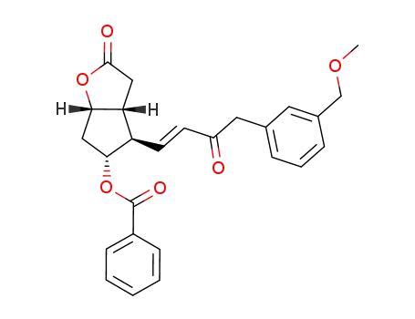 (3aR,4R,5R,6aS)-4-[(1E)-4-[3-(methoxymethyl)phenyl]-3-oxo-1-buten-1-yl]-2-oxohexahydro-2H-cyclopenta[b]furan-5-yl benzoate
