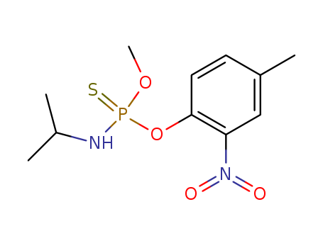 O-methyl O-(4-methyl-2-nitrophenyl) isopropylthiophosphoramidate
