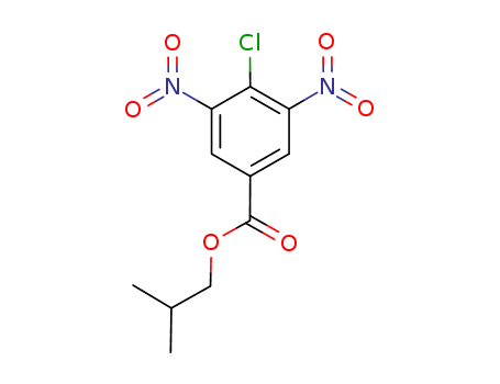 58263-53-9,4-CHLORO-3,5-DINITRO-BENZOIC ACID ISOBUTYL ESTER,4-Chloro-3,5-dinitrobenzoicacid isobutyl ester;