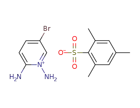 (1,2-diamino-5-bromopyridin-1-ium) 2,4,6-trimethylbenzenesulfonate