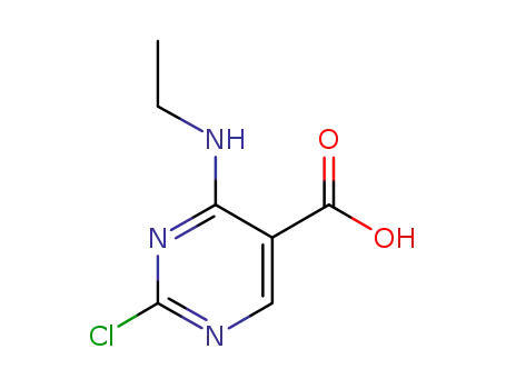 2-chloro-4-(ethylamino)pyrimidine-5-carboxylic acid