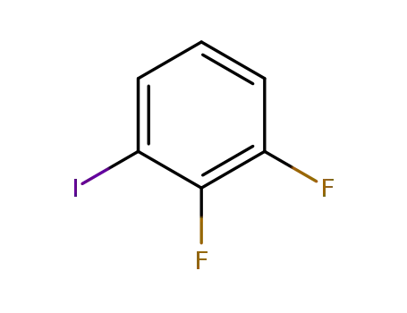 Molecular Structure of 64248-57-3 (1,2-DIFLUORO-3-IODO-BENZENE)